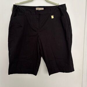 Women's Black Shorts Michael Kors size 16